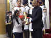 Watch: President Kovind gives 'Nari Shakti Puraskar’ to snake rescuer Vanita Jagdeo Borade