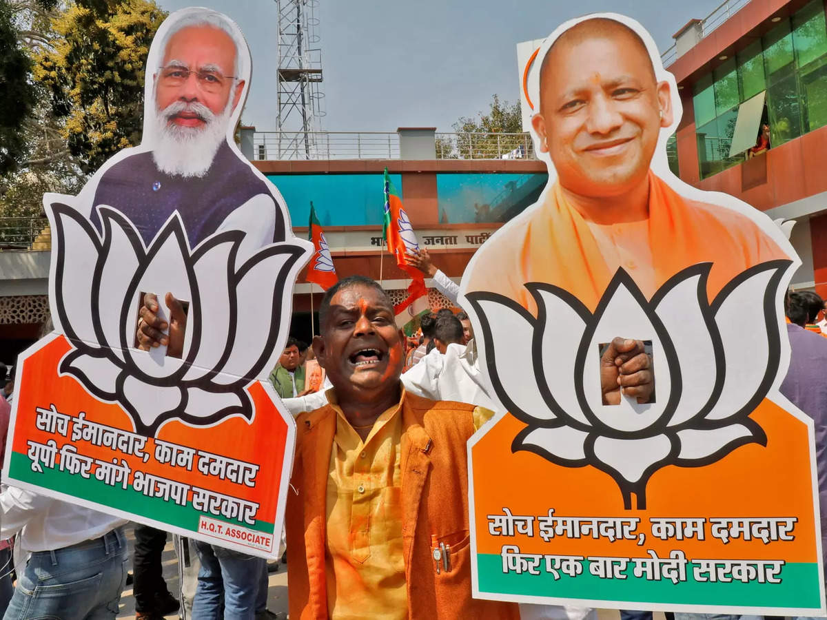 up assembly election 2022: UP Election Results Highlights: Triumphant Chief  Minister Yogi Adityanath thanks the people of Uttar Pradesh for mandate;  says Prime Minister focused on state's progress - The Economic Times