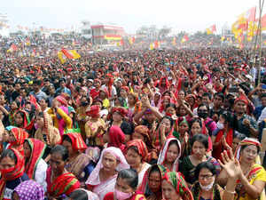 TIPRA organises massive rally in  Tripura, demand creation of "Greater Tipraland"
