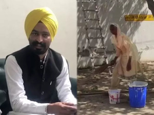 'Jhadu' important part of life: Mother of AAP MLA who defeated Channi, continues to work as sweeper