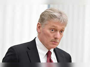 Kremlin spokesman Dmitry Peskov attends a news conference in Moscow