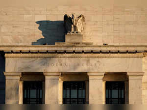 FILE PHOTO: The Federal Reserve building is seen in Washington, DC