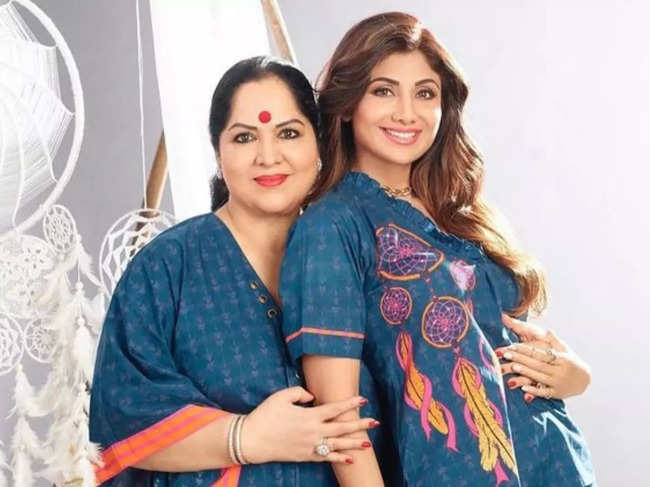 Shilpa Shetty and mother
