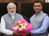 Pramod Sawant meets PM Modi in New Delhi ahead of govt formation in Goa
