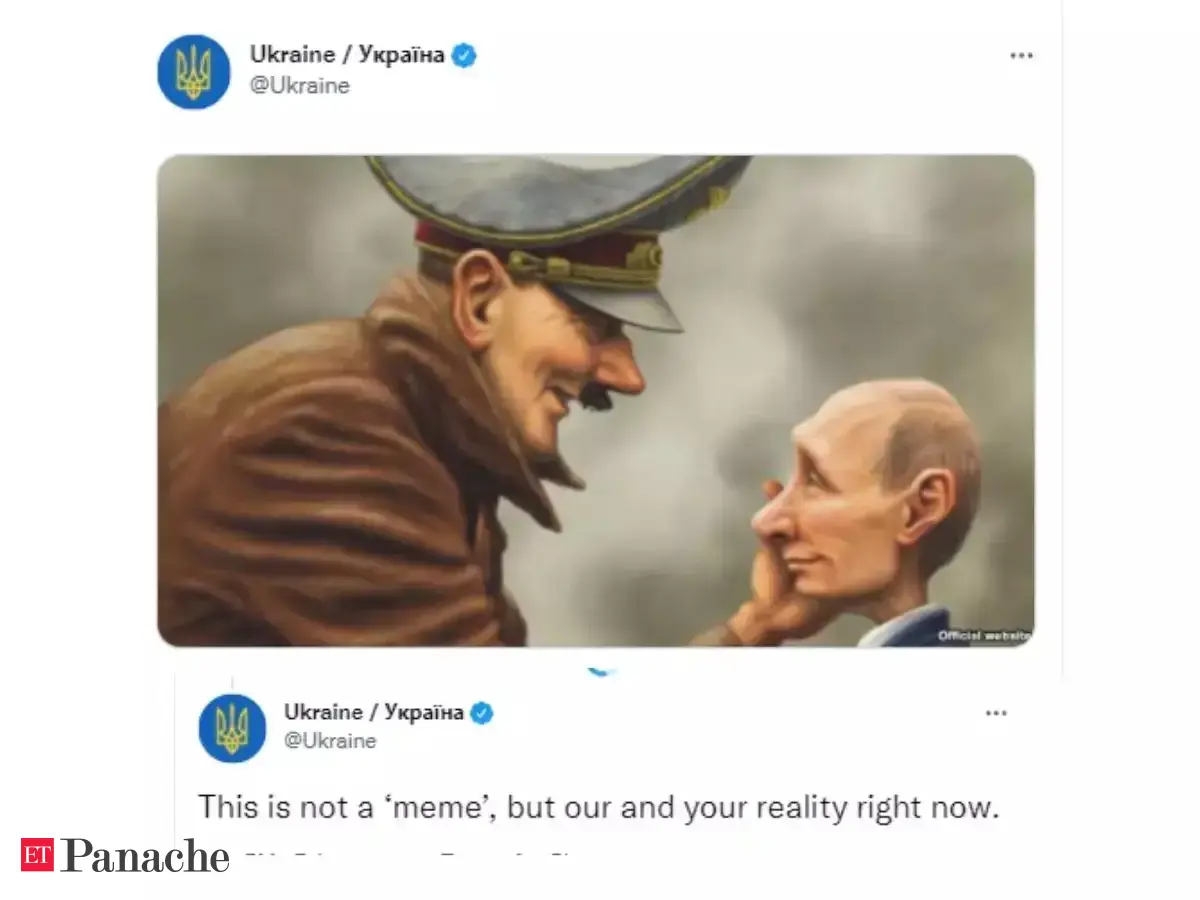War In Ukraine Jokes But Beyond A Few Seconds Of Mirth Do Memes Have A Wider Role The Economic Times