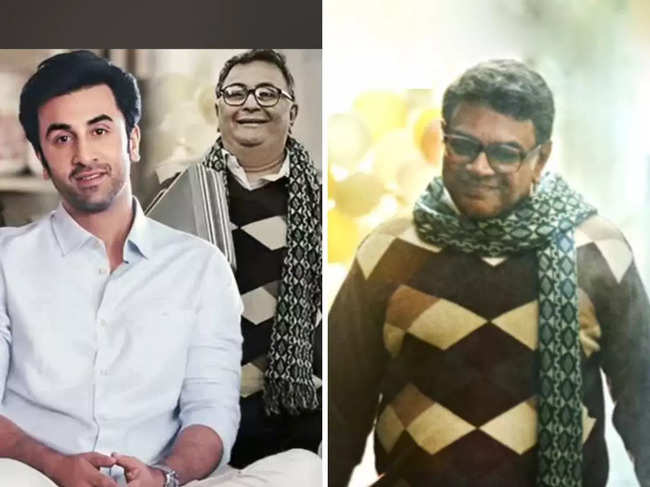 ​Ranbir Kapoor said it is rare to see two actors play one character in a movie.
