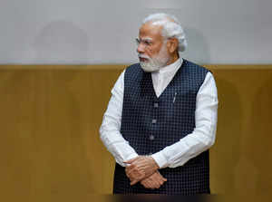 New Delhi: Prime Minister Narendra Modi during the BJP parliamentary party meeti...
