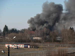 Russian missiles destroy aircraft repair plant in Ukraine's Lviv: Mayor