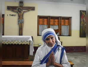 Kolkata: Sister Mary Joseph, the newly elected Superior General of Missionaries ...