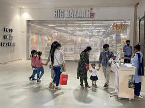 Future Retail’s closed Big Bazaar retail store