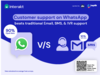 Is WhatsApp killing SMS, email, IVRs, and other customer communication channels?