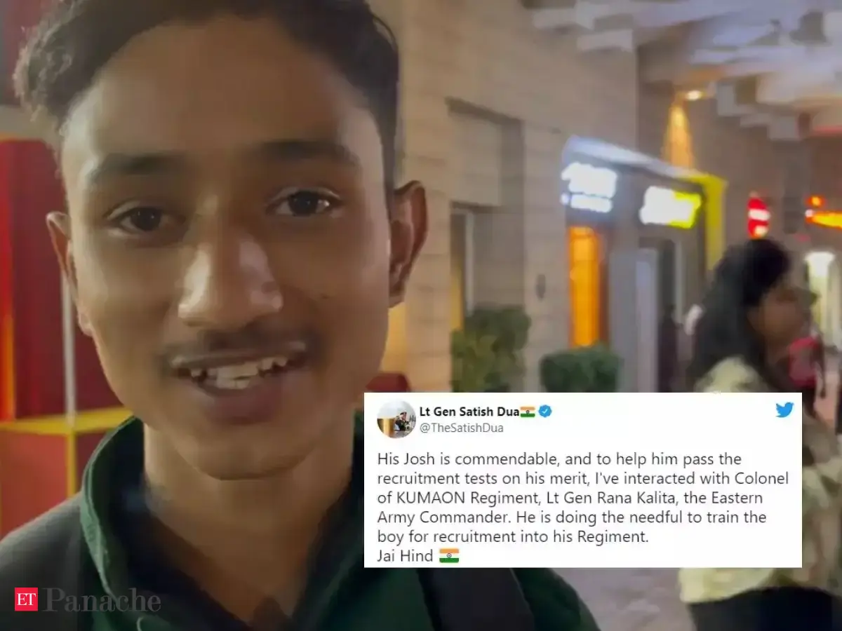 Pradeep mehra: A day after his midnight run video whips up Twitter-storm,  India pitches in with sports kit, Army recruitment training for 19-yr-old  Pradeep Mehra - The Economic Times