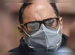 New Delhi: BJP MP Rajeev Chandrasekhar at Parliament House complex, during the o...