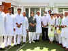 Watch: Rahul Gandhi meets top Haryana Congress leaders to discuss Poll plans