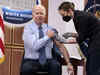 COVID vaccination: Joe Biden gets second booster shot, presses US Congress on virus funds