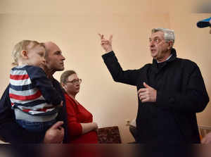 UN High Commissioner for Refugees (UNHCR) Filippo Grandi visits Lviv region