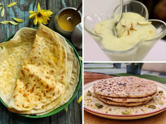 ​Celebrate Gudi Padwa ​with puran poli and sweet potato kheer.