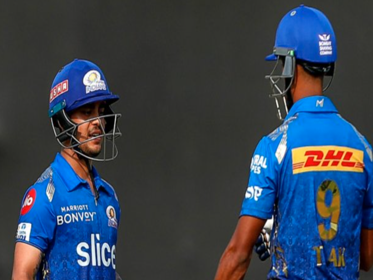 MI vs RR Score Updates Rajasthan Royals defeat Mumbai Indians by 23 runs