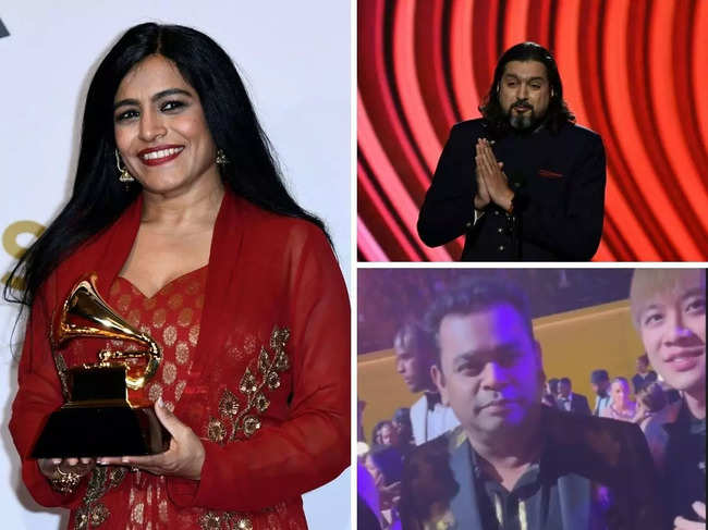 ​It was a big day at the Grammys for Indian artists.