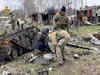 In Bucha, Ukraine, burned, piled bodies among latest horrors