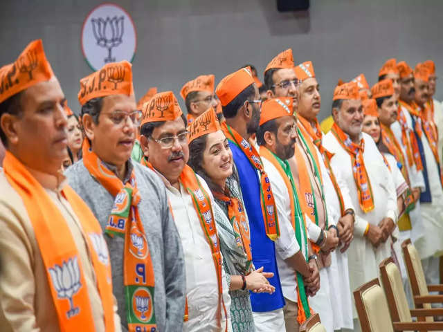 ​New caps for BJP workers
