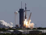 SpaceX rocket blasts off for International Space Station with first all-private crew
