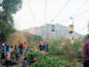 J'khand ropeway accident: One dead, operation on to rescue others stranded in trollies