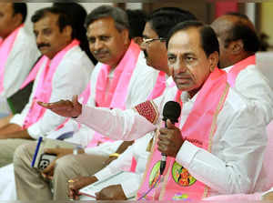 Hyderabad: Telangana Chief Minister and Telangana Rashtra Samithi (TRS) chief K ...
