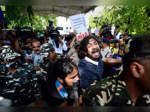 AISA activists stage protest