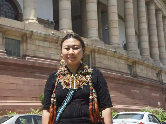 Rajya Sabha MP : Meet Phangnon Konyak: Nagaland's first woman Rajya ...