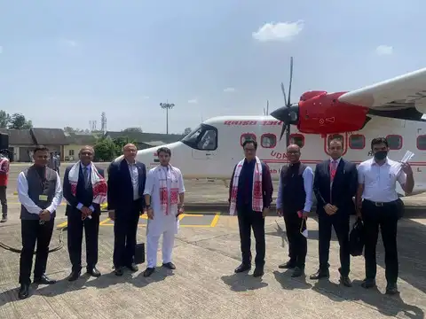 First Dornier 228 plane