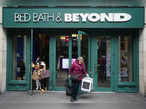 A Bed Bath & Beyond outlet is pictured in New York