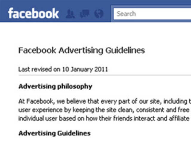 Facebook Advertising Guidelines