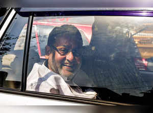 Mumbai: NCP leader and Maharashtra Minister Nawab Malik on his way to a hospital...