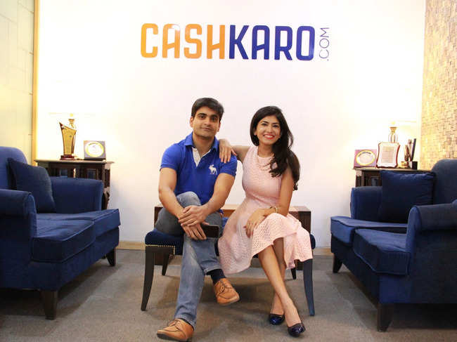 CashKaro cofounders, Rohan and Swati Bhargava