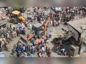 The Supreme Court stalled the anti-encroachment drive conducted by municipal authorities in violence-hit Jahangirpuri after taking note of a plea of the Jamiat Ulama-i-Hind that buildings belonging to Muslim riots accused are being razed.