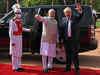 Boris Johnson receives guard of honour, says UK's partnership with India is a beacon in stormy seas