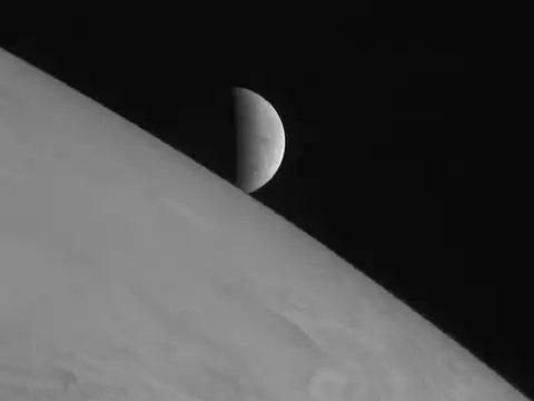 Smaller than our moon