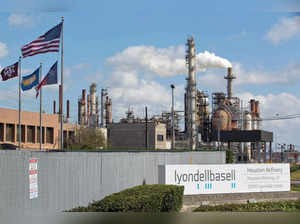 A general view of the Lyondell-Basell refinery in Houston