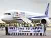 Boeing 787 Dreamliner makes first landing in Japan