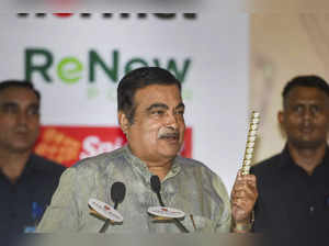 New Delhi: Union Minister for Road Transport and Highways Nitin Gadkari addresse...