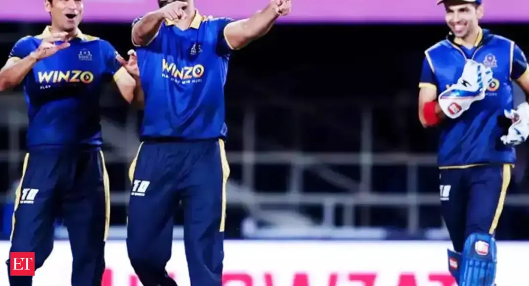 Legends league cricket to start franchise play with four teamsBusiness