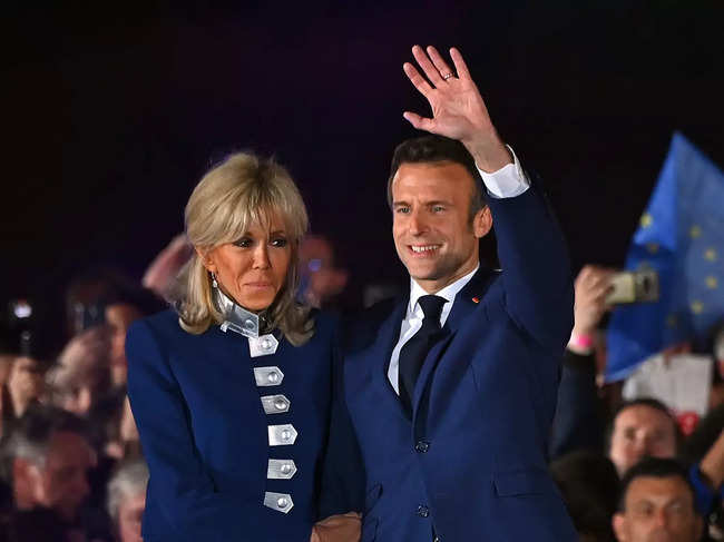 Louis Vuitton has been Brigitte Macron's brand of choice since she became first lady.