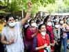 AIIMS strike: Nurses' Union stage protest over suspension of its President
