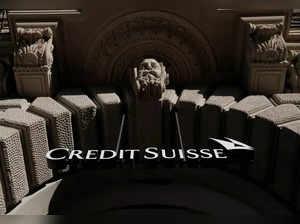 FILE PHOTO: Logo of Swiss bank Credit Suisse is seen Zurich