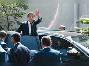 European leaders congratulate France's Macron