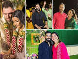 Wedding in a bubble! RCB throw party for Glenn Maxwell & Vini Raman; Kohli shows off 'Oo Antava' moves, Anushka dazzles in pink