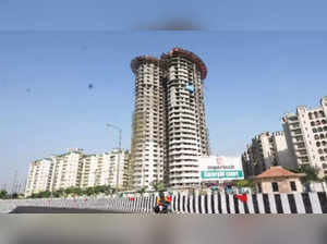 Noida: Test blast at one of Supertech's twin towers held