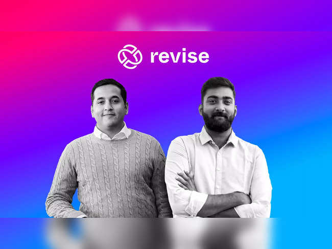 Revise cofounders Raunaq Vaisoha and Anil Dukkitpatty