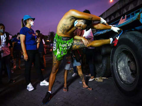 Under the police scanner - Blood and bruises: Bangkok's underground fight  club | The Economic Times